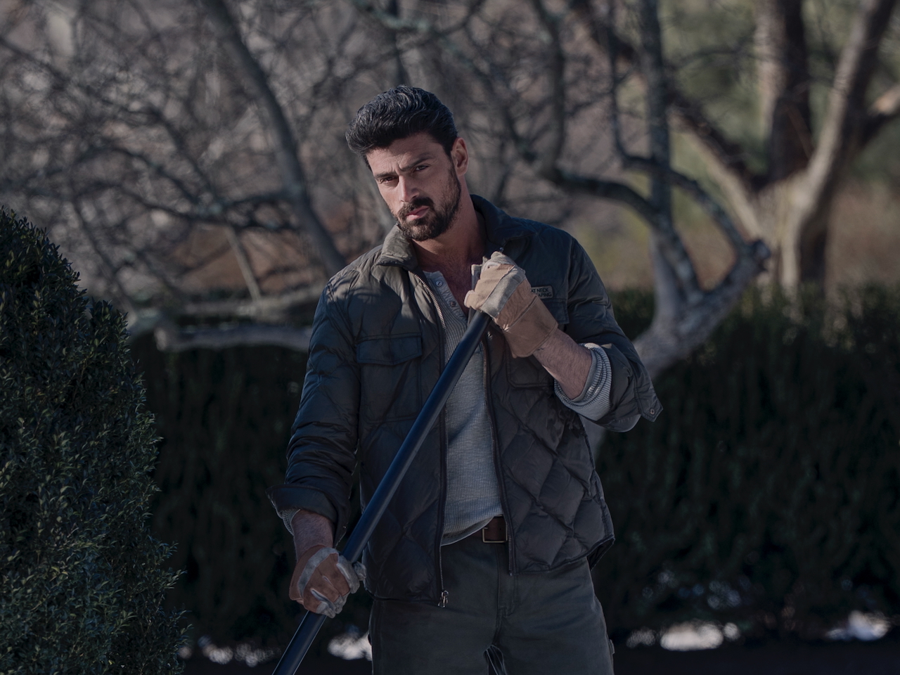 Michele Morrone as Enzo in The Housemaid. Photo Credit: Daniel McFadden/Lionsgate